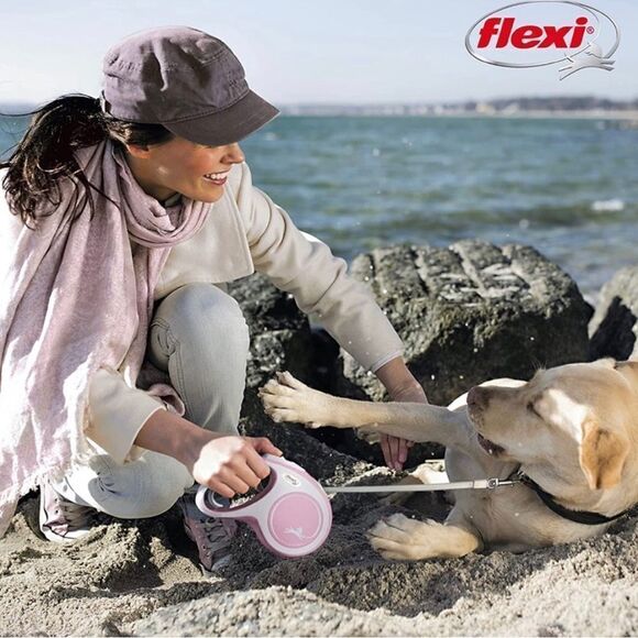 Flexi Strap Leash Comfort Cord Pink Rose Small NWT - Picture 2 of 6